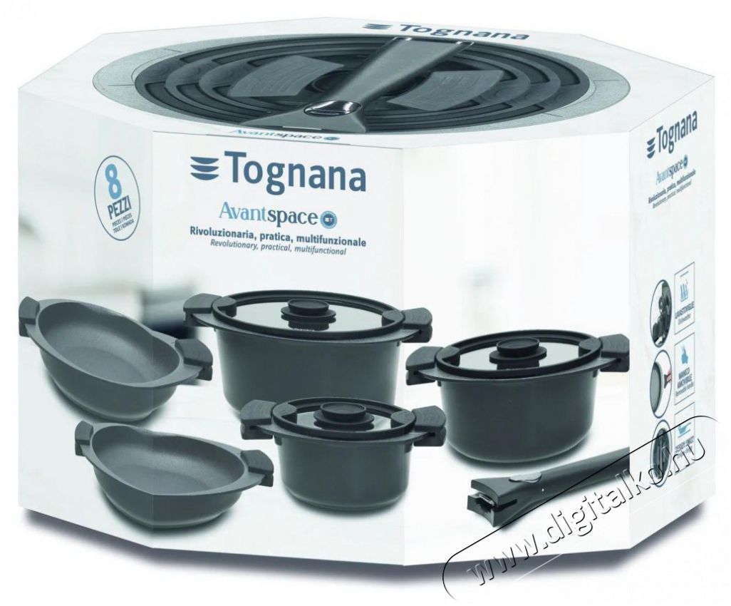 Tognana Ed&eacute;nyk&eacute;szlet 8 db Avantspace Konyhai term&eacute;kek - Ed&eacute;ny - Ed&eacute;ny k&eacute;szlet - 504606