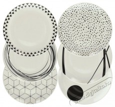 Tognana METROPOL GRAPHIC, 18 db Konyhai term&eacute;kek - &Eacute;tk&eacute;szlet - T&aacute;ny&eacute;r k&eacute;szlet - 505015