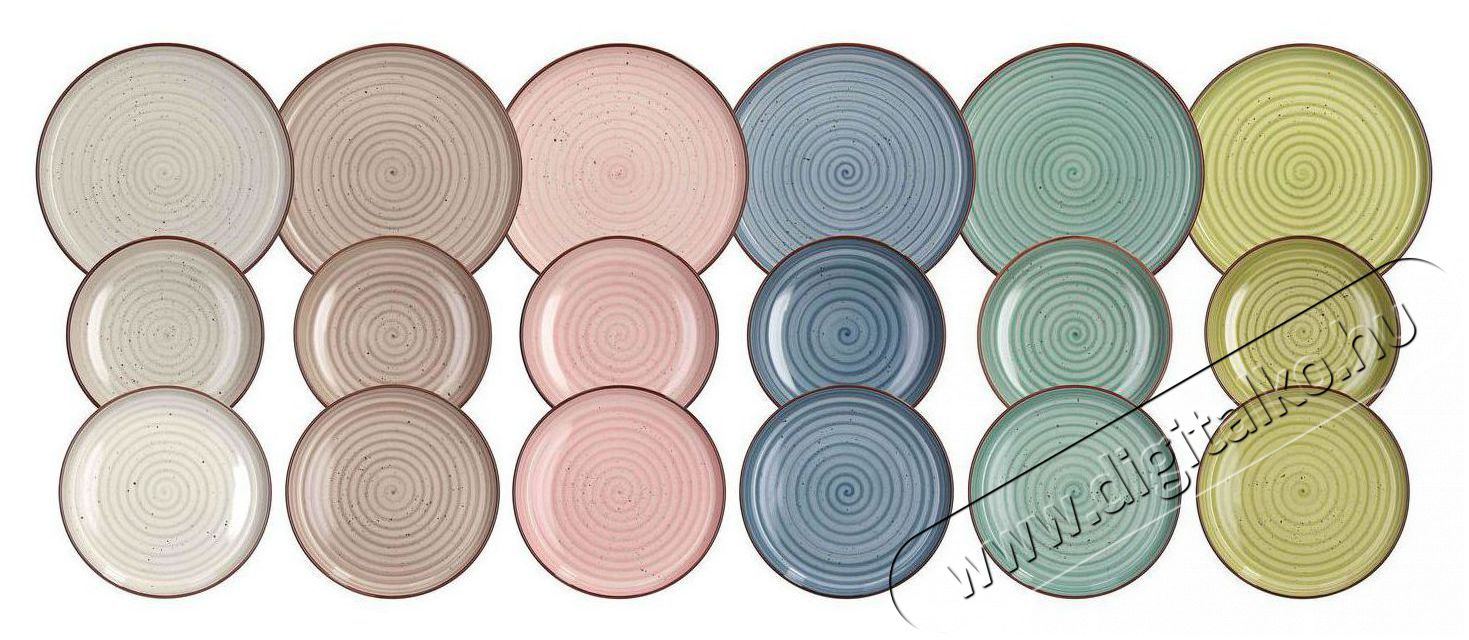 Tognana URBAN PASTEL &eacute;tkezőgarnit&uacute;ra, 18 db Konyhai term&eacute;kek - &Eacute;tk&eacute;szlet - T&aacute;ny&eacute;r k&eacute;szlet - 504991