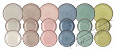 Tognana URBAN PASTEL étkezőgarnitúra, 18 db Konyhai termékek - Étkészlet - Tányér készlet - 504991