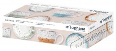 Tognana IRIS SIENNA k&aacute;v&eacute;scs&eacute;szek&eacute;szlet cs&eacute;szealjakkal, 6 db, 80 ml Konyhai term&eacute;kek - K&aacute;v&eacute;főző / k&aacute;v&eacute;&ouml;rlő / kieg&eacute;sz&iacute;tő - K&aacute;v&eacute;s poh&aacute;r / cs&eacute;sze - 503831