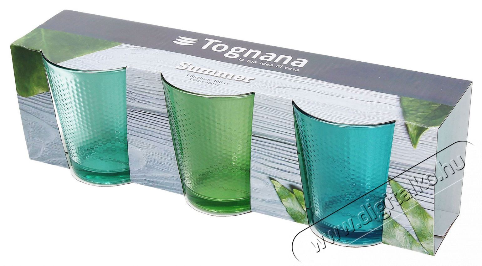 Tognana 3 db poh&aacute;r k&eacute;szlete 340 ml GOLF SUMMER B-A-V Konyhai term&eacute;kek - Konyhai eszk&ouml;z - K&eacute;szlet / szett - 526469