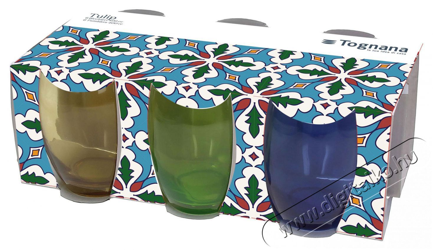 Tognana Poh&aacute;rk&eacute;szlet 6 db 400 ml TULIP Konyhai term&eacute;kek - Konyhai eszk&ouml;z - K&eacute;szlet / szett - 526473