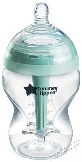 Tommee Tippee ADVANCED ANTI-COLIC &ouml;nsteriliz&aacute;l&oacute; cumis&uuml;veg + lass&uacute; foly&aacute;s cumi, 0h&oacute;+, 260 ml Sz&eacute;ps&eacute;g&aacute;pol&aacute;s / Eg&eacute;szs&eacute;g - Baba mama term&eacute;k - Cumis&uuml;veg / cumi / etet&eacute;s kieg&eacute;sz&iacute;tő - 520140