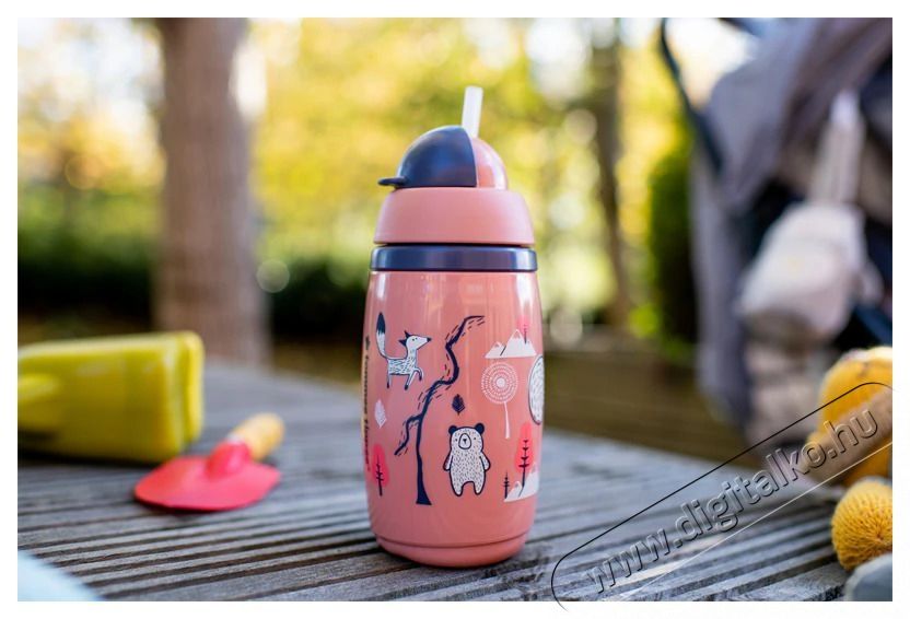 Tommee Tippee Superstar 12h&oacute;+, 266 ml - r&oacute;zsasz&iacute;n Sz&eacute;ps&eacute;g&aacute;pol&aacute;s / Eg&eacute;szs&eacute;g - Baba mama term&eacute;k - Cumis&uuml;veg / cumi / etet&eacute;s kieg&eacute;sz&iacute;tő - 520151