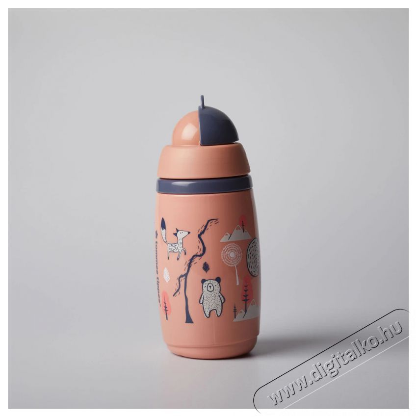 Tommee Tippee Superstar 12h&oacute;+, 266 ml - r&oacute;zsasz&iacute;n Sz&eacute;ps&eacute;g&aacute;pol&aacute;s / Eg&eacute;szs&eacute;g - Baba mama term&eacute;k - Cumis&uuml;veg / cumi / etet&eacute;s kieg&eacute;sz&iacute;tő - 520151