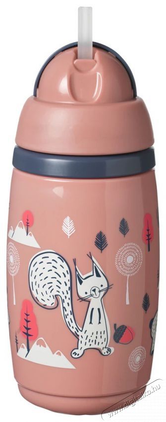 Tommee Tippee Superstar 12h&oacute;+, 266 ml - r&oacute;zsasz&iacute;n Sz&eacute;ps&eacute;g&aacute;pol&aacute;s / Eg&eacute;szs&eacute;g - Baba mama term&eacute;k - Cumis&uuml;veg / cumi / etet&eacute;s kieg&eacute;sz&iacute;tő - 520151