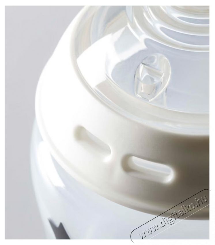 Tommee Tippee Natural Start cumis&uuml;veg, 260 ml, PP, 0 h&oacute;napos kort&oacute;l, 1 db Sz&eacute;ps&eacute;g&aacute;pol&aacute;s / Eg&eacute;szs&eacute;g - Baba mama term&eacute;k - Cumis&uuml;veg / cumi / etet&eacute;s kieg&eacute;sz&iacute;tő - 533888