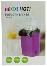Too PM-101 Popcorn k&eacute;sz&iacute;tő - lila/fekete Konyhai term&eacute;kek - Konyhai kisg&eacute;p (s&uuml;t&eacute;s / főz&eacute;s / hűt&eacute;s / &eacute;telk&eacute;sz&iacute;t&eacute;s) - Konyhai k&uuml;l&ouml;nlegess&eacute;g - 360367