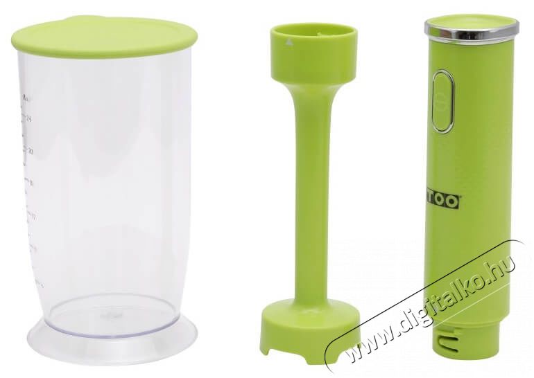 Too HB-200-112-G-S 200W botmixer - z&ouml;ld Konyhai term&eacute;kek - Konyhai kisg&eacute;p (elők&eacute;sz&iacute;t&eacute;s / feldolgoz&aacute;s) - Botmixer - 368475