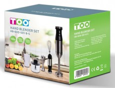 Too HB-600-501 botmixer szett - fekete-inox Konyhai term&eacute;kek - Konyhai kisg&eacute;p (elők&eacute;sz&iacute;t&eacute;s / feldolgoz&aacute;s) - Botmixer - 368399
