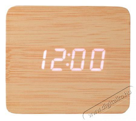 Too DC-320LBN-Qi digit&aacute;lis &oacute;ra vezet&eacute;k n&eacute;lk&uuml;li t&ouml;ltővel - vil&aacute;gosbarna H&aacute;ztart&aacute;s / Otthon / K&uuml;lt&eacute;r - &Oacute;ra - &Eacute;bresztő&oacute;ra - 379912