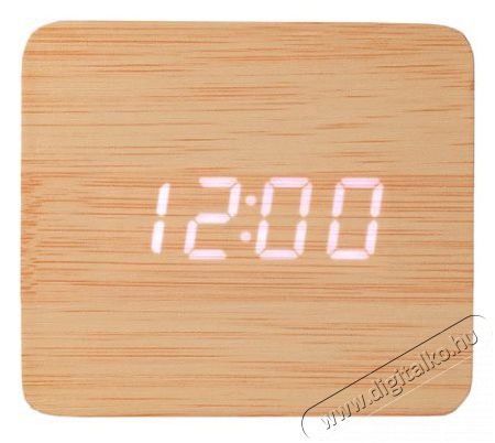 Too DC-320LBN-Qi digit&aacute;lis &oacute;ra vezet&eacute;k n&eacute;lk&uuml;li t&ouml;ltővel - vil&aacute;gosbarna H&aacute;ztart&aacute;s / Otthon / K&uuml;lt&eacute;r - &Oacute;ra - &Eacute;bresztő&oacute;ra - 379912