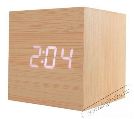 Too DC-330-LBN digit&aacute;lis &oacute;ra - vil&aacute;gosbarna H&aacute;ztart&aacute;s / Otthon / K&uuml;lt&eacute;r - &Oacute;ra - &Eacute;bresztő&oacute;ra - 379914