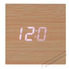 Too DC-330-LBN digitális óra - világosbarna Háztartás / Otthon / Kültér - Óra - Ébresztőóra - 379914