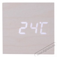 Too DC-330-W digitális óra - fehér Háztartás / Otthon / Kültér - Óra - Ébresztőóra - 379915