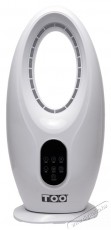 Too FANB-50-101-W fehér lapát nélküli ventilátor Háztartás / Otthon / Kültér - Ventilátor / Légkondicionáló - Asztali ventilátor - 381100