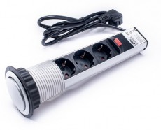 Too PPS-300-3S Ez&uuml;st asztalba s&uuml;llyeszthető eloszt&oacute; H&aacute;ztart&aacute;s / Otthon / K&uuml;lt&eacute;r - Vil&aacute;g&iacute;t&aacute;s / elektromoss&aacute;g - H&aacute;l&oacute;zati eloszt&oacute; / hosszabb&iacute;t&oacute; / adapter - 387327