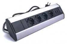 Too VPS-317-4S Ez&uuml;st asztalra r&ouml;gz&iacute;thető eloszt&oacute; H&aacute;ztart&aacute;s / Otthon / K&uuml;lt&eacute;r - Vil&aacute;g&iacute;t&aacute;s / elektromoss&aacute;g - H&aacute;l&oacute;zati eloszt&oacute; / hosszabb&iacute;t&oacute; / adapter - 387424