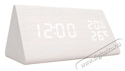 Too DC-300-W digit&aacute;lis &oacute;ra - feh&eacute;r H&aacute;ztart&aacute;s / Otthon / K&uuml;lt&eacute;r - &Oacute;ra - &Eacute;bresztő&oacute;ra - 388164