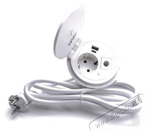 Too GPS-104-1W feh&eacute;r asztalba s&uuml;llyeszthető eloszt&oacute; H&aacute;ztart&aacute;s / Otthon / K&uuml;lt&eacute;r - Vil&aacute;g&iacute;t&aacute;s / elektromoss&aacute;g - H&aacute;l&oacute;zati eloszt&oacute; / hosszabb&iacute;t&oacute; / adapter - 386975