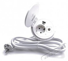 Too GPS-104-1W feh&eacute;r asztalba s&uuml;llyeszthető eloszt&oacute; H&aacute;ztart&aacute;s / Otthon / K&uuml;lt&eacute;r - Vil&aacute;g&iacute;t&aacute;s / elektromoss&aacute;g - H&aacute;l&oacute;zati eloszt&oacute; / hosszabb&iacute;t&oacute; / adapter - 386975