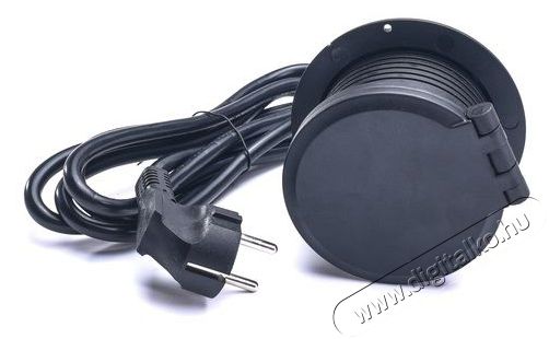 Too GPS-105-1B fekete asztalba s&uuml;llyeszthető eloszt&oacute; H&aacute;ztart&aacute;s / Otthon / K&uuml;lt&eacute;r - Vil&aacute;g&iacute;t&aacute;s / elektromoss&aacute;g - H&aacute;l&oacute;zati eloszt&oacute; / hosszabb&iacute;t&oacute; / adapter - 386976