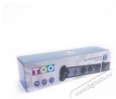 Too PPS-313-2B IP20 2x 2P+F, 2x USB-A, blueth, motorikus, fekete asztalba s&uuml;llyeszthető eloszt&oacute; H&aacute;ztart&aacute;s / Otthon / K&uuml;lt&eacute;r - Vil&aacute;g&iacute;t&aacute;s / elektromoss&aacute;g - H&aacute;l&oacute;zati eloszt&oacute; / hosszabb&iacute;t&oacute; / adapter - 386973