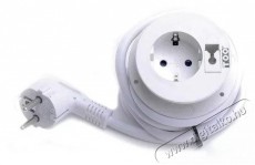 Too GPS-202-1W IP20, 1x 2P+F, k&aacute;belkivezet&eacute;ssel, feh&eacute;r asztalba s&uuml;llyeszthető eloszt&oacute; - Iroda &eacute;s sz&aacute;m&iacute;t&aacute;stechnika - Egy&eacute;b sz&aacute;m&iacute;t&aacute;stechnikai term&eacute;k - 387916