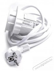 Too GPS-202-1W IP20, 1x 2P+F, k&aacute;belkivezet&eacute;ssel, feh&eacute;r asztalba s&uuml;llyeszthető eloszt&oacute; Iroda &eacute;s sz&aacute;m&iacute;t&aacute;stechnika - Egy&eacute;b sz&aacute;m&iacute;t&aacute;stechnikai term&eacute;k - 387916