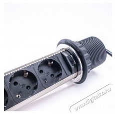 Too PPS-301-3C IP20, 3x 2P+F, kr&oacute;m asztalba s&uuml;llyeszthető eloszt&oacute; H&aacute;ztart&aacute;s / Otthon / K&uuml;lt&eacute;r - Vil&aacute;g&iacute;t&aacute;s / elektromoss&aacute;g - H&aacute;l&oacute;zati eloszt&oacute; / hosszabb&iacute;t&oacute; / adapter - 387966