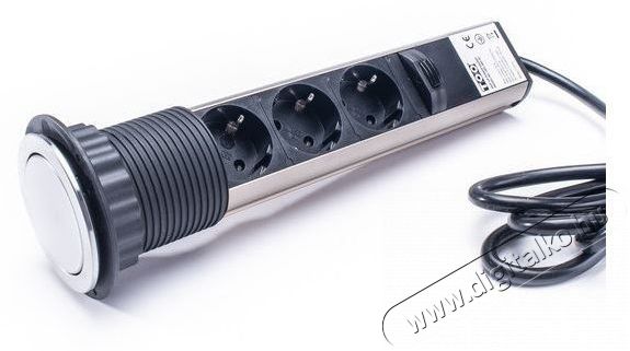 Too PPS-301-3C IP20, 3x 2P+F, kr&oacute;m asztalba s&uuml;llyeszthető eloszt&oacute; H&aacute;ztart&aacute;s / Otthon / K&uuml;lt&eacute;r - Vil&aacute;g&iacute;t&aacute;s / elektromoss&aacute;g - H&aacute;l&oacute;zati eloszt&oacute; / hosszabb&iacute;t&oacute; / adapter - 387966