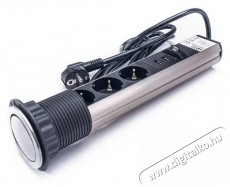 Too PPS-306-3BR IP20, 3x 2P+F, 2x USB-A, sz&aacute;lcsiszolt asztalba s&uuml;llyeszthető eloszt&oacute; Iroda &eacute;s sz&aacute;m&iacute;t&aacute;stechnika - Egy&eacute;b sz&aacute;m&iacute;t&aacute;stechnikai term&eacute;k - 387967