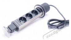 Too PPS-302-3BR IP20, 3x 2P+F, sz&aacute;lcsiszolt asztalba s&uuml;llyeszthető eloszt&oacute; - Iroda &eacute;s sz&aacute;m&iacute;t&aacute;stechnika - Egy&eacute;b sz&aacute;m&iacute;t&aacute;stechnikai term&eacute;k - 387831