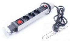 Too PPS-307-3S IP20, 3x 2P+F, 2x USB-A, &aacute;ramtalan&iacute;t&oacute; kapcsol&oacute;val, ez&uuml;st asztalba s&uuml;llyeszthető eloszt&oacute; - Iroda &eacute;s sz&aacute;m&iacute;t&aacute;stechnika - Egy&eacute;b sz&aacute;m&iacute;t&aacute;stechnikai term&eacute;k - 387833
