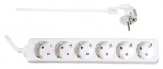 Too PSW-630 6 aljzat 3 m&eacute;ter 3x1.5mm2 feh&eacute;r eloszt&oacute; H&aacute;ztart&aacute;s / Otthon / K&uuml;lt&eacute;r - Vil&aacute;g&iacute;t&aacute;s / elektromoss&aacute;g - H&aacute;l&oacute;zati eloszt&oacute; / hosszabb&iacute;t&oacute; / adapter - 404101
