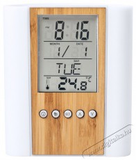 Too PHC-300-LB bambusz digitális óra írószertartóval Háztartás / Otthon / Kültér - Óra - Egyéb óra - 492376