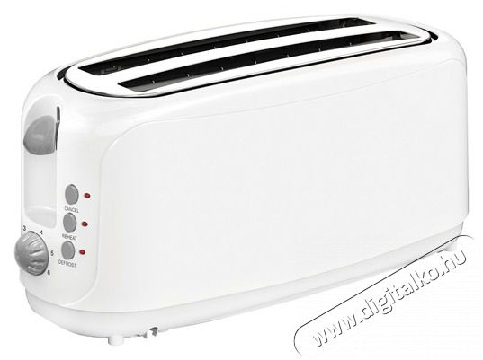 Too TO-4SL-120-W feh&eacute;r 4 szeletes keny&eacute;rpir&iacute;t&oacute; Konyhai term&eacute;kek - Konyhai kisg&eacute;p (s&uuml;t&eacute;s / főz&eacute;s / hűt&eacute;s / &eacute;telk&eacute;sz&iacute;t&eacute;s) - Keny&eacute;rpir&iacute;t&oacute; - 500398