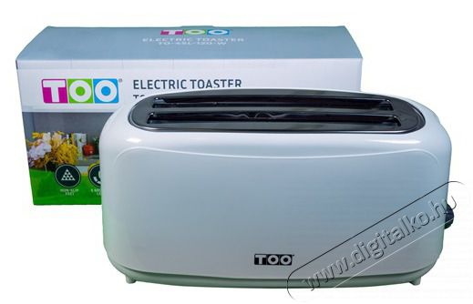 Too TO-4SL-120-W feh&eacute;r 4 szeletes keny&eacute;rpir&iacute;t&oacute; Konyhai term&eacute;kek - Konyhai kisg&eacute;p (s&uuml;t&eacute;s / főz&eacute;s / hűt&eacute;s / &eacute;telk&eacute;sz&iacute;t&eacute;s) - Keny&eacute;rpir&iacute;t&oacute; - 500398