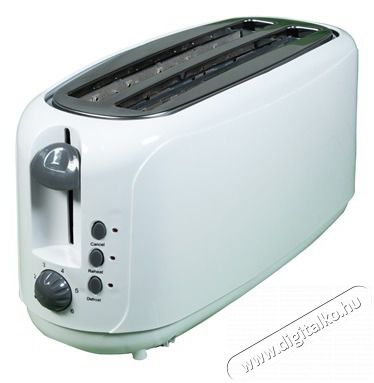 Too TO-4SL-120-W feh&eacute;r 4 szeletes keny&eacute;rpir&iacute;t&oacute; Konyhai term&eacute;kek - Konyhai kisg&eacute;p (s&uuml;t&eacute;s / főz&eacute;s / hűt&eacute;s / &eacute;telk&eacute;sz&iacute;t&eacute;s) - Keny&eacute;rpir&iacute;t&oacute; - 500398