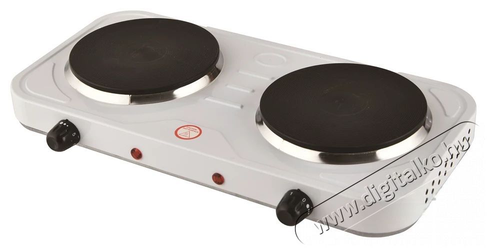 Too DHP-500WH-2000W feh&eacute;r elektromos főzőlap Konyhai term&eacute;kek - S&uuml;tő-főzőlap, tűzhely (szabadon&aacute;ll&oacute;) - Elektromos főzőlap (szabadon&aacute;ll&oacute;) - 502757