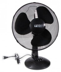 Too FAND-40-201-B ICEBERG fekete asztali ventilátor 40cm Háztartás / Otthon / Kültér - Ventilátor / Légkondicionáló - Asztali ventilátor - 507406