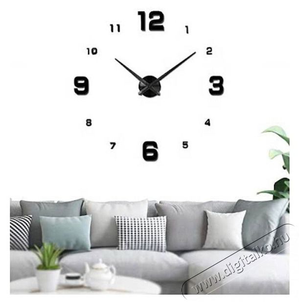 Too CLW-100 Akril fali&oacute;ra 60-100cm, foszforeszk&aacute;l&oacute; H&aacute;ztart&aacute;s / Otthon / K&uuml;lt&eacute;r - &Oacute;ra - Fali &oacute;ra - 507889