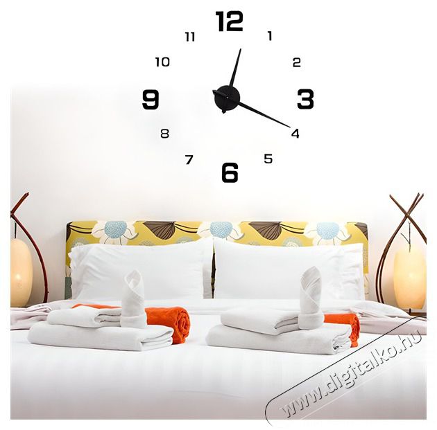 Too CLW-100 Akril fali&oacute;ra 60-100cm, foszforeszk&aacute;l&oacute; H&aacute;ztart&aacute;s / Otthon / K&uuml;lt&eacute;r - &Oacute;ra - Fali &oacute;ra - 507889
