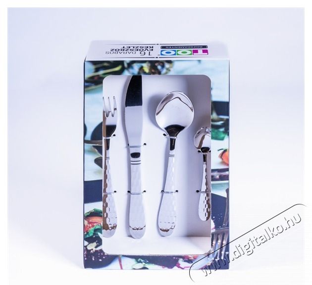 Too KT-479 S Honey Silver 16 db-os ez&uuml;st evőeszk&ouml;z k&eacute;szlet Konyhai term&eacute;kek - &Eacute;tk&eacute;szlet - Evőeszk&ouml;z k&eacute;szlet - 507934