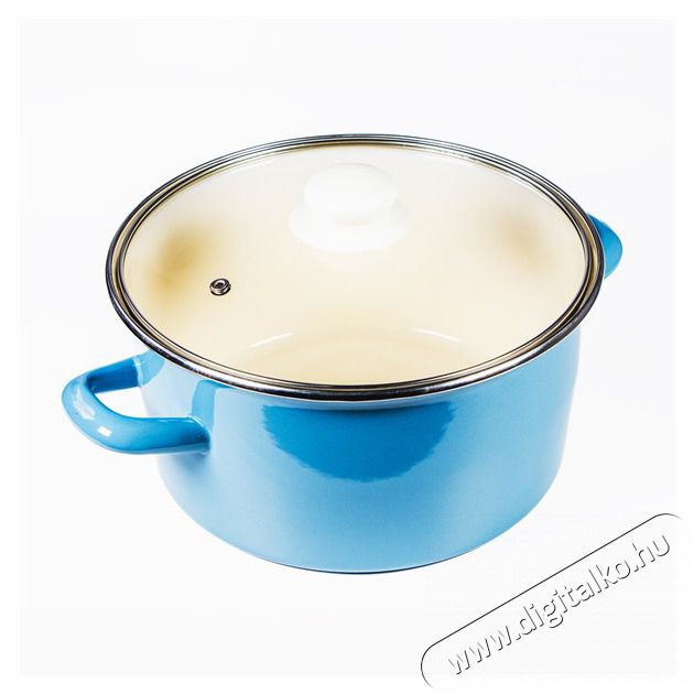 Too LINE BLUE 3,65 literes, 22cm &aacute;tm&eacute;rő, 11cm magass&aacute;g&uacute; l&aacute;bas (faz&eacute;k) &uuml;veg fedővel Konyhai term&eacute;kek - Konyhai eszk&ouml;z - &Eacute;telfog&oacute; - 508588