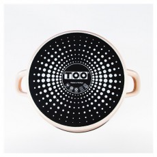 Too LINE ROSE 2 literes, 18cm &aacute;tm&eacute;rő, 9cm magass&aacute;g&uacute; l&aacute;bas (faz&eacute;k) &uuml;veg fedővel Konyhai term&eacute;kek - Konyhai eszk&ouml;z - &Eacute;telfog&oacute; - 508570