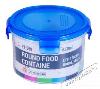 Too KT-068 650ml-es kerek &eacute;telt&aacute;rol&oacute; doboz Konyhai term&eacute;kek - Ed&eacute;ny - &Eacute;telt&aacute;rol&oacute; - 508836