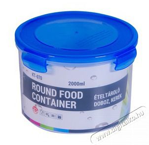 Too KT-070 2000ml-es kerek &eacute;telt&aacute;rol&oacute; doboz Konyhai term&eacute;kek - Ed&eacute;ny - &Eacute;telt&aacute;rol&oacute; - 508838