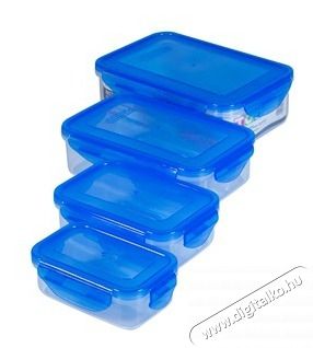 Too KT-074 4db-os szett 250+500+900+1500ml-es t&eacute;glalap alak&uacute; &eacute;telt&aacute;rol&oacute; doboz szett Konyhai term&eacute;kek - Ed&eacute;ny - &Eacute;telt&aacute;rol&oacute; - 508842